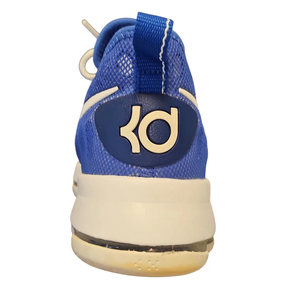 Nike KD 9 GS Home 2 Royal Blue/White Sneakers - Picture 5 of 7